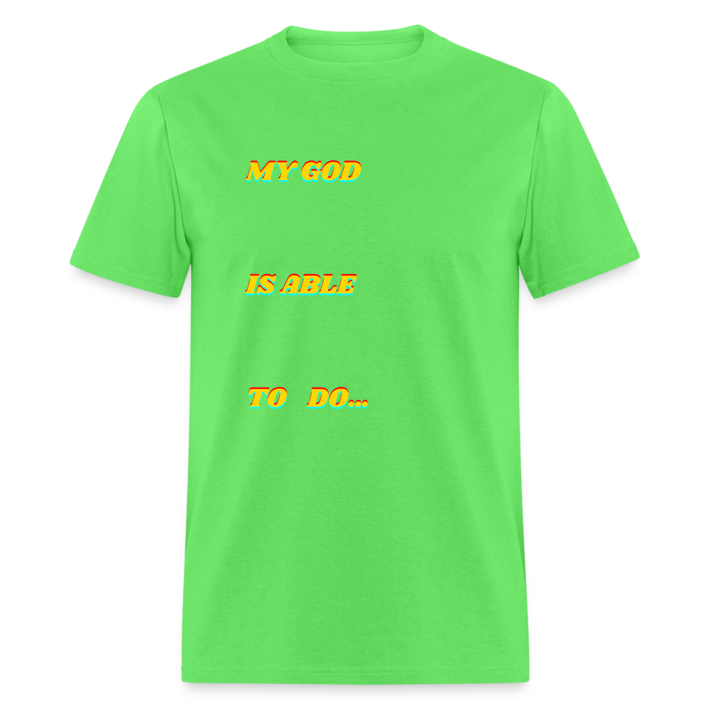 Unisex My God is Able Shirt - kiwi