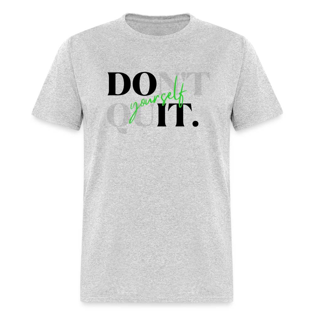 Unisex Do It Yourself T-Shirt - heather gray