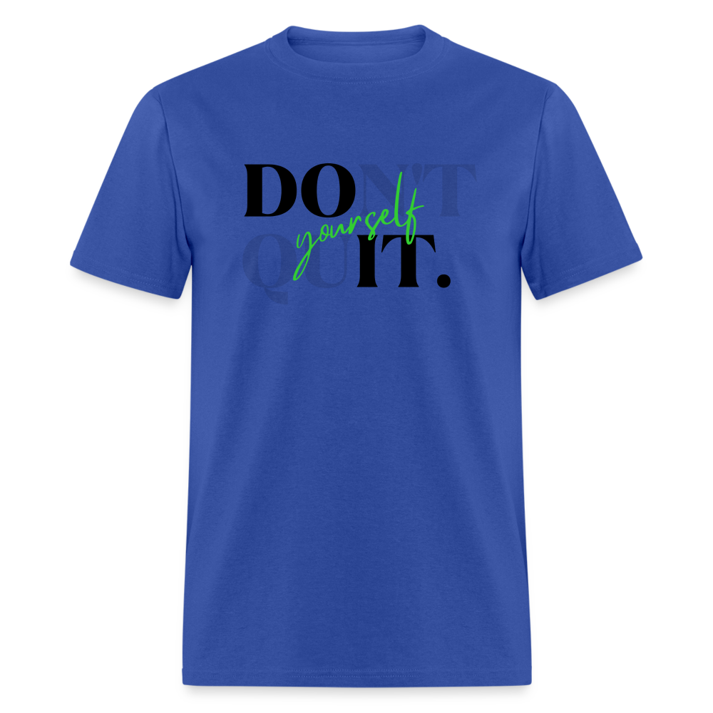 Unisex Do It Yourself T-Shirt - royal blue