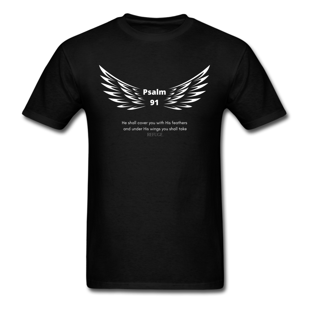 Men's Psalm 91 Shirt - black