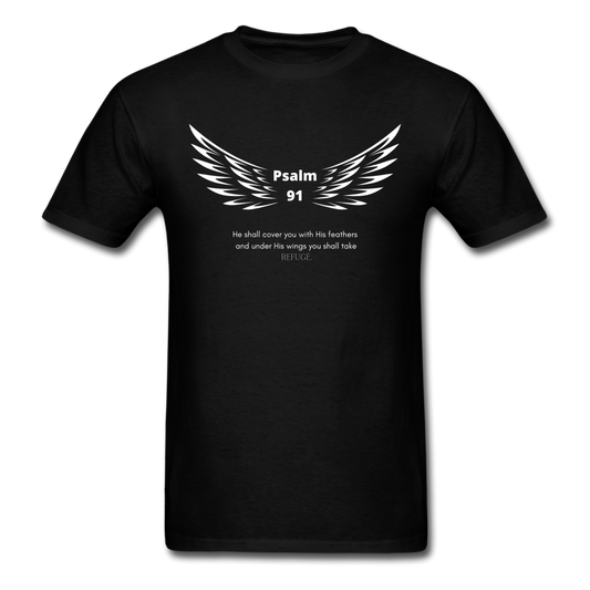 Men's Psalm 91 Shirt - black