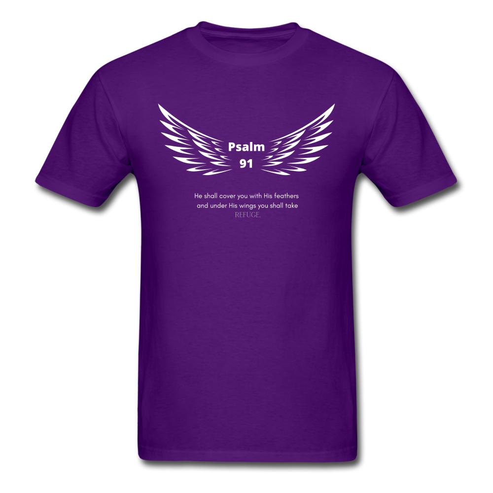 Women's Psalm 91 Shirt - purple