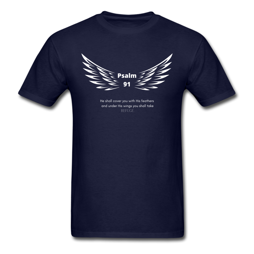 Women's Psalm 91 Shirt - navy