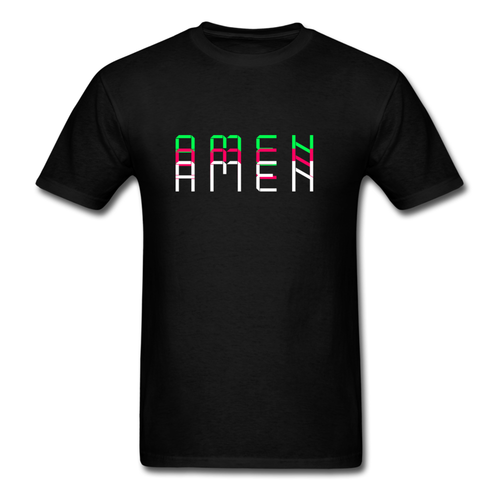 Men's Triple Amen Shirt - black