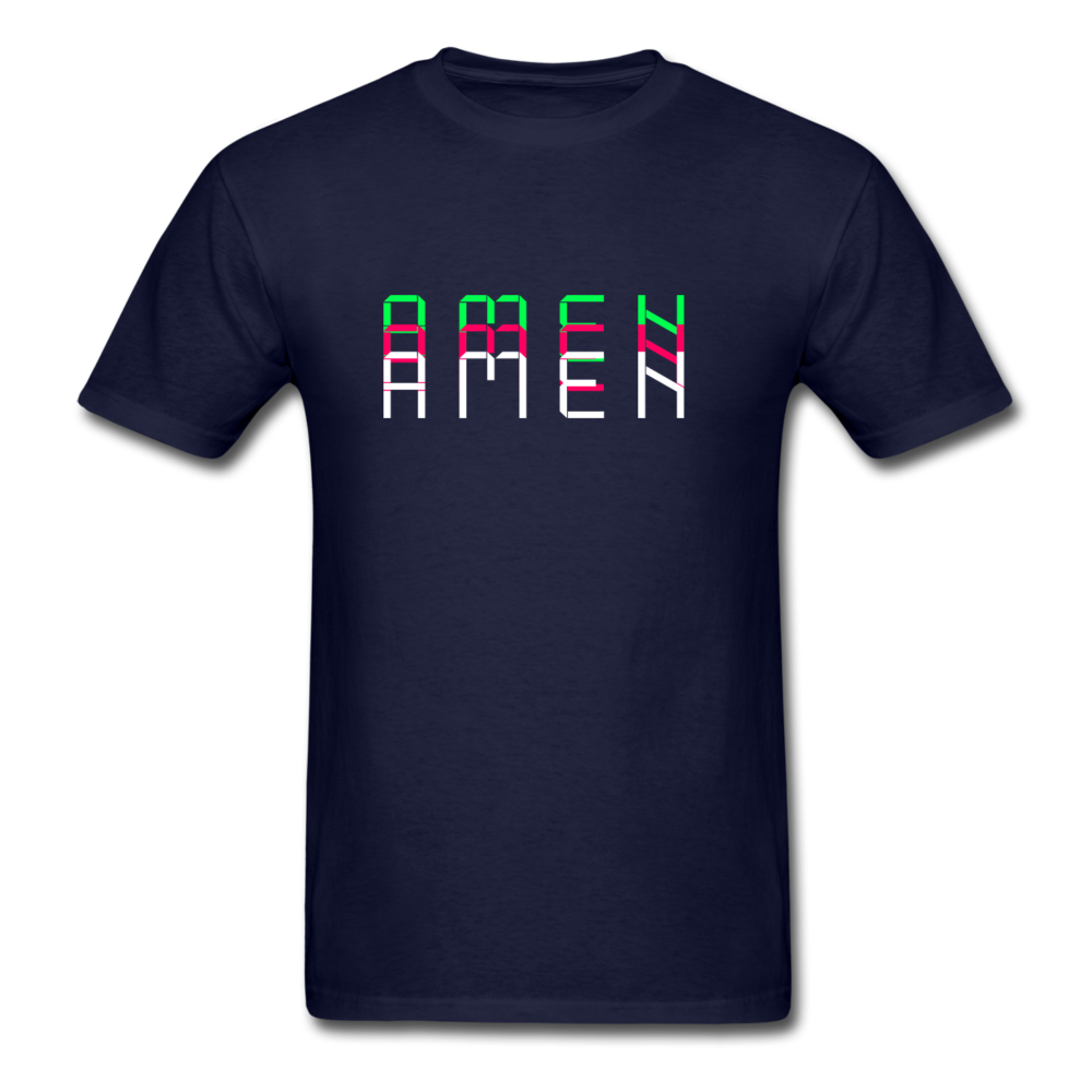 Men's Triple Amen Shirt - navy